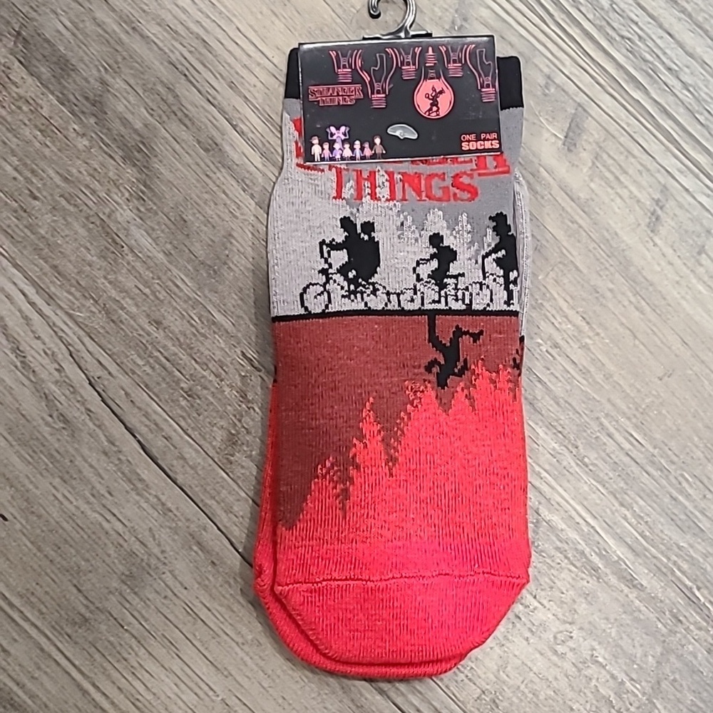 Stranger Things Ankle Socks Shoe Size 6-12